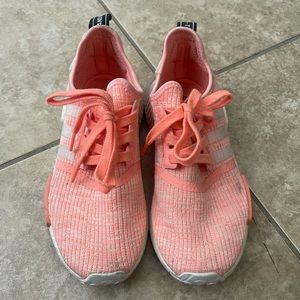 Adidas NMD R1 Sun Glow Womens Sz 6W